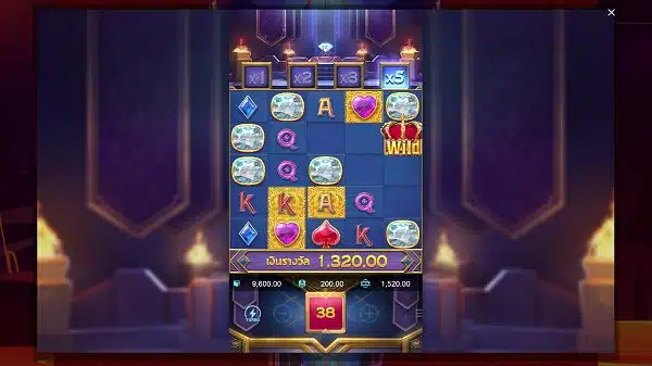 Majestic Treasures ล่าเพชรในตำนาน รับตัวคูณสูงครึ่งแสน เกมแตกรางวัลง่ายจาก PG Slot 02