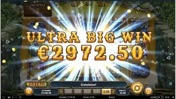 โอกาสในการได้รับ Big Win หรือ Mega Win จากสล็อต Free Fall